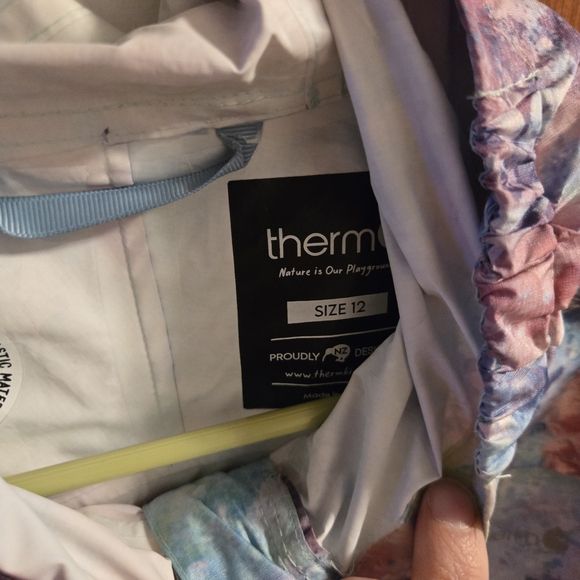 Colorful Tie-Dye Rain Jacket - Picture 3 of 3